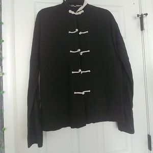Vintage Black Uniform Jacket